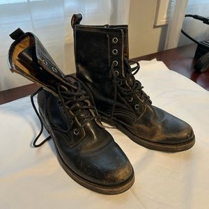 Frye combat boots 7.5